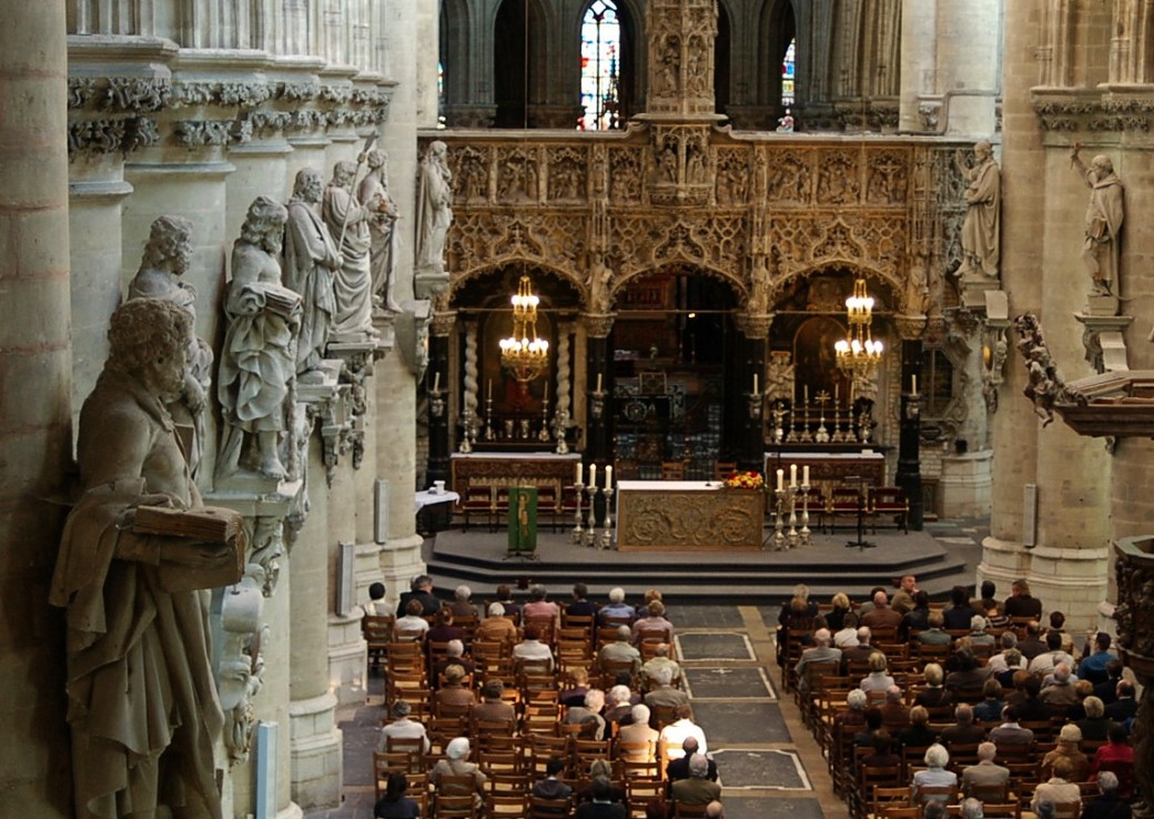 Interior_of_the_church_of_Saint_Gummarus,_Lier,_Belgium, foto Eddy Van 3000, cc by 2.0